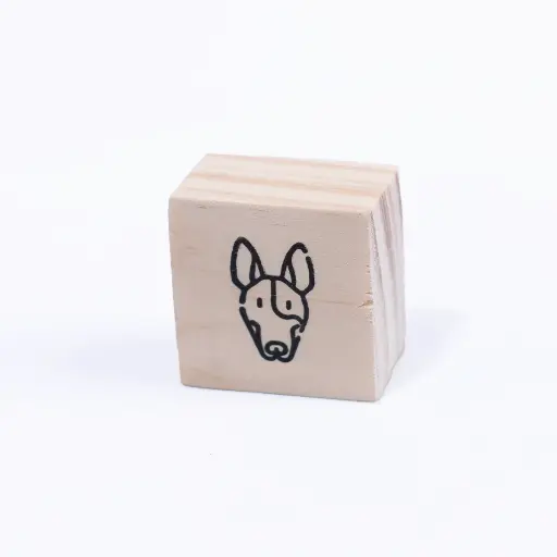 [SCA-PER-19] Sello perro bull terrier